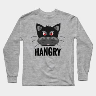 Hangry Cat Long Sleeve T-Shirt